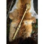 LARP Goldener Melonen-Hammer Huoyan, Polsterwaffe, 45 cm