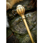 LARP Goldener Melonen-Hammer Huoyan, Polsterwaffe, 45 cm