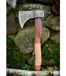 LARP Wikinger Axt Ulfric, Polsterwaffe, 35 cm