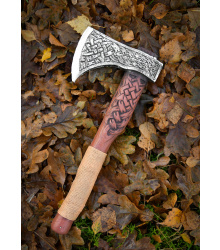LARP Wikinger Axt Ulfric, Polsterwaffe, 35 cm