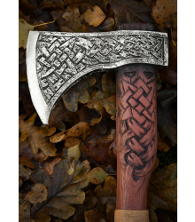 LARP Wikinger Axt Ulfric, Polsterwaffe, 35 cm