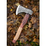 LARP Wikinger Axt Ulfric, Polsterwaffe, 35 cm