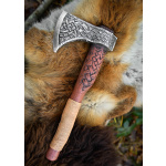 LARP Wikinger Axt Ulfric, Polsterwaffe, 35 cm