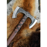 LARP Wikinger Doppelaxt Jorvak, Polsterwaffe, 42 cm