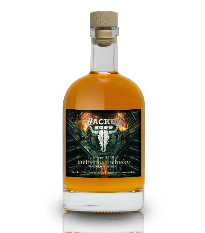 Mettermalt Wacken Single Malt Whisky 2025, 42 % vol. Alk., 0,5l