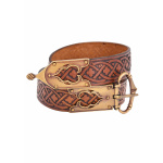 Mittelalter-Gürtel aus Leder, 13.-15. Jahrhundert, verschiedene Farben