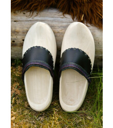 Westfälische Holzschuhe aus Pappel-Holz mit...