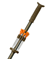 Cold Steel 625 Big Bore Blasrohr, 5 Fuss, zweiteilig