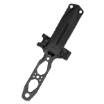 Feststehendes Messer Pentagon FX Covert - Blackout, SOG, mit leichten Mängeln