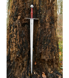 Deutsches Mittelalter Langschwert Passauer Wolf mit Scheide, 14. Jahrhundert