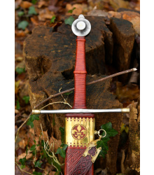 Deutsches Mittelalter Langschwert Passauer Wolf mit Scheide, 14. Jahrhundert