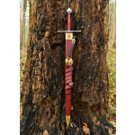 Deutsches Mittelalter Langschwert Passauer Wolf mit Scheide, 14. Jahrhundert