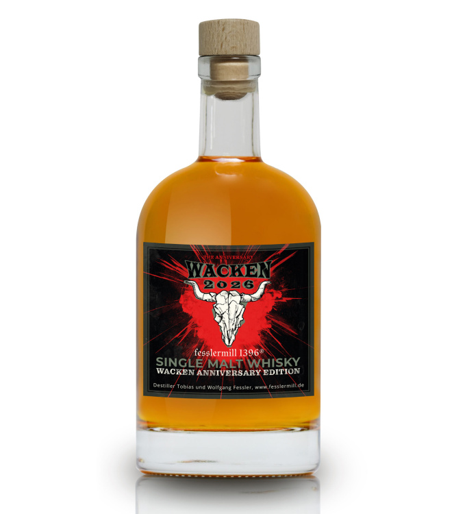 Mettermalt Wacken Single Malt Whisky 2026, 43% vol. Alk., 0,5l