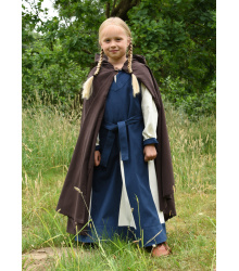 Kinder Mittelalter Umhang Paul, braun