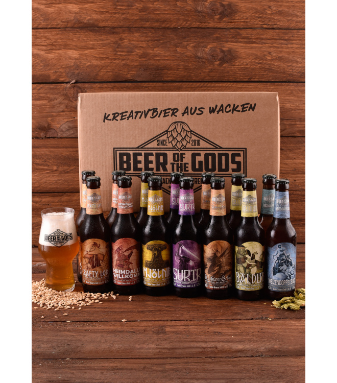 Göttergabe - 14 x Beer of the Gods - ProBIER-Paket Vol. 5