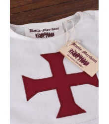 Kinder Wappenrock Alexander, Templer, natur/rot