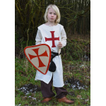 Kinder Wappenrock Alexander, Templer, natur/rot