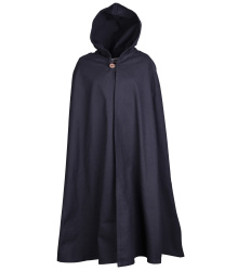 Kinder Mittelalter Umhang Paul, schwarz