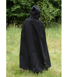 Kinder Mittelalter Umhang Paul, schwarz
