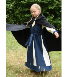 Kinder Mittelalter Umhang Paul, schwarz