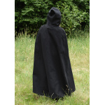 Kinder Mittelalter Umhang Paul, schwarz