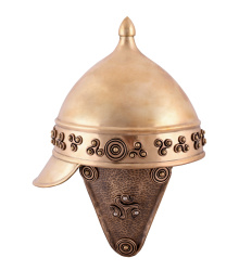 Keltischer Helm, gallischer Stil, 1,2 mm Messing