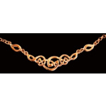 Halskette Keltischer Knoten, aus Bronze