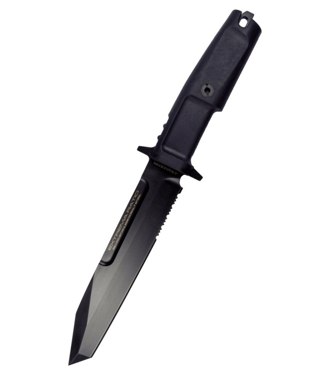 Feststehendes Messer Fulcrum schwarz, Extrema Ratio