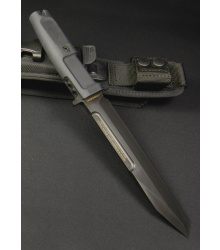 Feststehendes Messer Fulcrum schwarz, Extrema Ratio