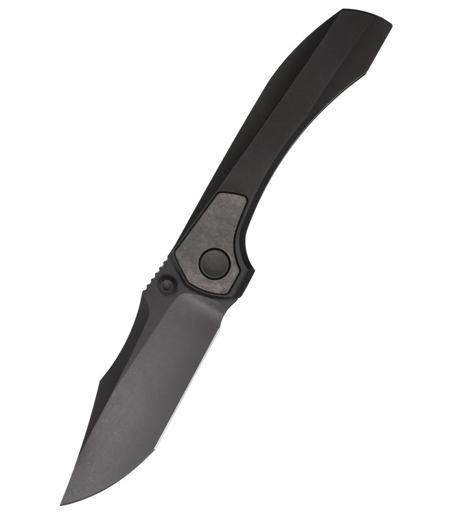 Brian Brown Knives, Raptor V3 Tumbled Black, Taschenmesser