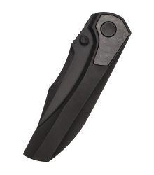 Brian Brown Knives, Raptor V3 Tumbled Black, Taschenmesser