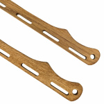 1 Paar Wikinger Taschenbügel Eiche "Haithabu" 27 cm