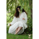Smock Violet – Mittelalter Unterkleid aus Baumwolle