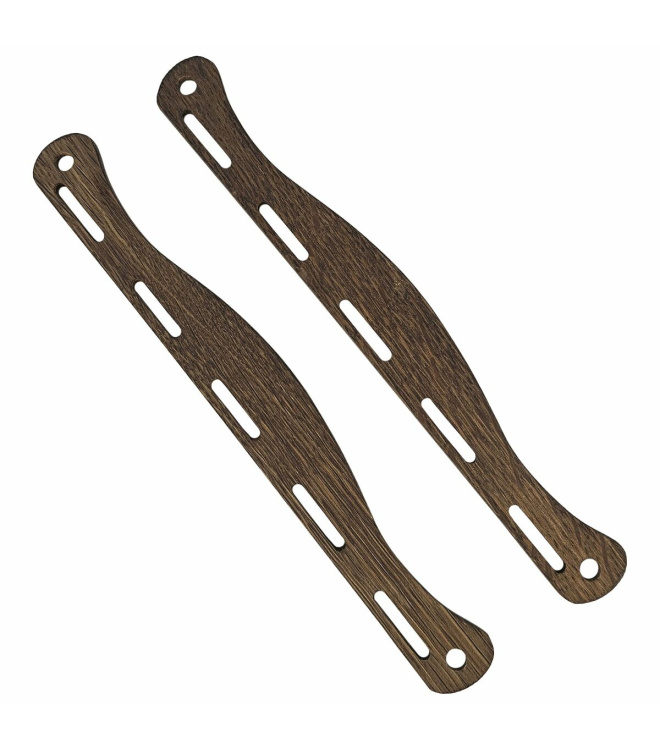 1 Paar Wikinger Taschenbügel Eiche dunkel "Birka" 27 cm