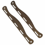 1 Paar Wikinger Taschenbügel Eiche dunkel "Birka" 27 cm