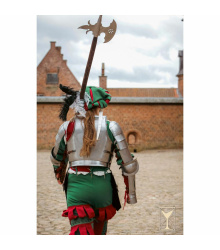 Landsknecht Armschienen 1,6 mm Stahl  M/L