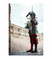 Landsknecht Armschienen 1,6 mm Stahl  M/L