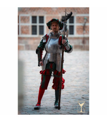 Landsknecht Armschienen 1,6 mm Stahl  M/L