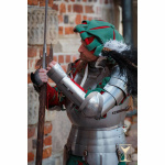 Landsknecht Armschienen 1,6 mm Stahl  M/L