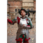 Landsknecht Armschienen 1,6 mm Stahl  M/L