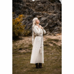 Damen Kleid Alvilda mit Rundhalsausschnitt – Mittelalter XL
