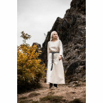 Damen Kleid Alvilda mit Rundhalsausschnitt – Mittelalter XL