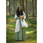 Mittelalter Schal Baumwolle Crinkle-Effekt unisex Natur