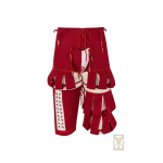 Landsknecht-Hose Weiß/Rot Yoremade – Renaissance Breeches