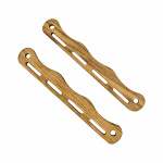 1 Paar Wikinger Taschenbügel Eiche "Haithabu" 20 cm