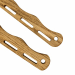 1 Paar Wikinger Taschenbügel Eiche "Haithabu" 20 cm