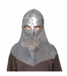 Antiker Wikingerbrillenhelm mit unvernieteter...