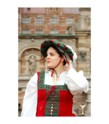 Landsknecht Hut – Wolle, Renaissance LARP Kopfbedeckung S-M