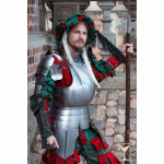 Landsknecht Schulterplatten 1,6mm Stahl