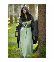 Mittelalter Cape mit Kapuze Baumwolle "Morgana"